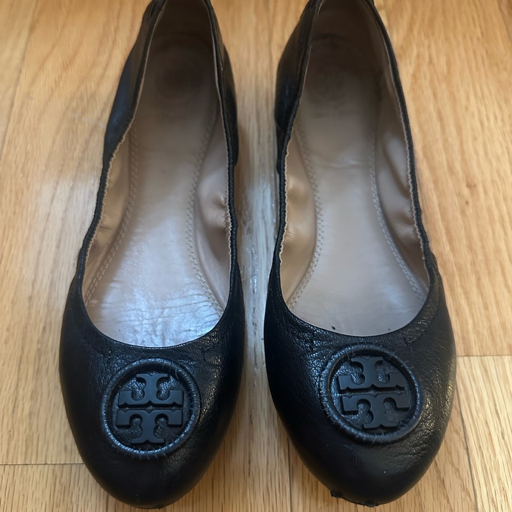 Tory Burch Ballet Flats Black Size 8